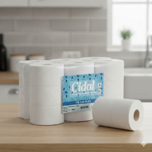 CIDAL Papel higiénico industrial D5030. Pack 18 uds.